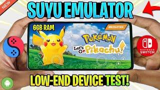 TESTING SUYU EMULATOR ANDROID ON *LOW-END* DEVICE  MALI GPU SUYU GAMEPLAY