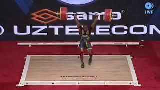 Lesman Paredes 96 kg Clean & Jerk 213 kg - 2021 World Weightlifting Championships