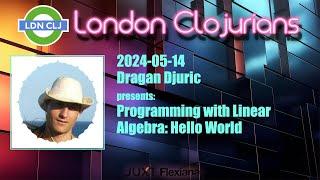 Programming with Linear Algebra Hello World by Dragan Djuric