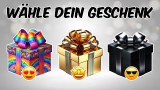 Wähle DEIN GESCHENK...  REGENBOGEN vs GOLD vs SCHWARZ ⭐️