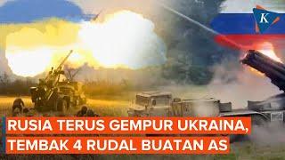 Rusia Makin Gencar Serang Ukraina Tembak Jatuh 4 Rudal Taktis Buatan AS