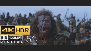 Braveheart - Battle of Stirling Infantry Charge HDR - 4K - 5.1