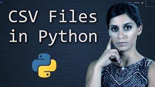 CSV Files in Python    Python Tutorial    Learn Python Programming