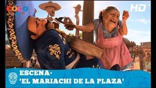 Coco de Disney•Pixar  Escena El mariachi de la plaza   HD