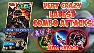 VERY CRAZY LATEST COMBO ATTACK TERIZLA 2023 AUTO SAVAGE  BEST BUILD TERIZLA