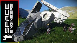 The Sky Viper Class Dropship - Space Engineers