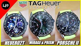 *New* Tag Heuer Connected Watchfaces - Heuer02T Mirage Prism & Porsche2 #watchface