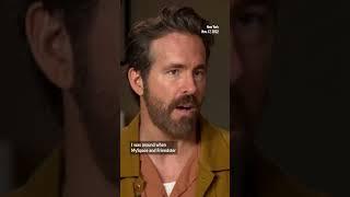 صحبت های رایان رینولدز در مورد تصاحب ایلان ماسک در توییتر #apnews #ryanreynolds #elonmusk #twitter