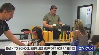 Back-to-school supplies support for parents