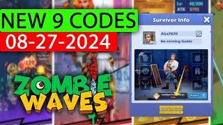 ZOMBIE WAVES BUNDLE CODE  ZOMBIE WAVES REDEEM CODES 2024