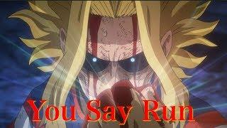All Might vs All for One with You Say Run Jet Extended Version