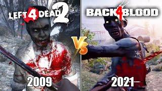 Back 4 Blood vs. Left 4 Dead 2  Physics Comparison