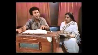 Anu Malik Asha Bhonsle Song Rehearsal for Angaarey  1988 Documentary