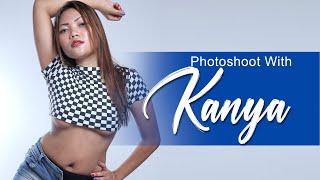 Photoshoot with KANYA  room pose like Studiophoto
