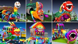  ALL MONSTER Trevor Henderson RAINBOW  Leovincible & Trevor Henderson Creatures with Clay