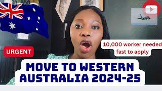 Move to Australia 2024-25 Government Giving Free visa To Overseas Workers  PR Skilled & Unskilled