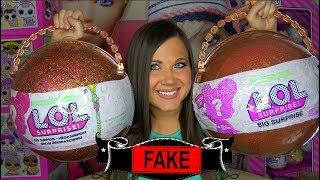 Fake LOL Big Surprise opening Series 3 wave 2 pearl surprise  FAKE LOL Kristen Ingold