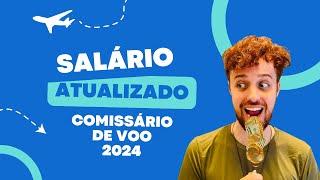 Flight Attendant Salary in 2024 in Brazil