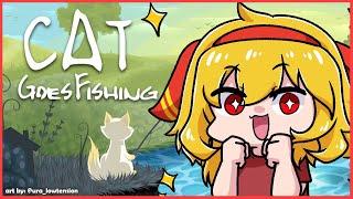 【Cat Goes Fishing】if only cat could feesh by itself...【Kaela Kovalskia  hololiveID】