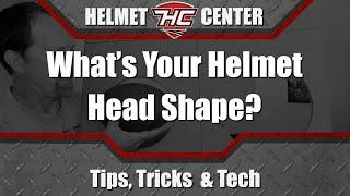 Whats Your Motorcycle Helmet Head Shape?