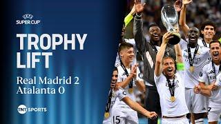 Captain Luka Modric lifts Real Madrids record sixth UEFA Super Cup 