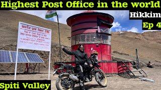 Tabiyat kharab ho gyi World’s Highest Post Office pe  Extreme Spiti Ride 2024  1st Time