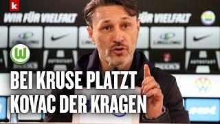 Letzte Worte von Kovac als Wolfsburg-Coach sind ein Streit mit Max Kruse  VfL Wolfsburg