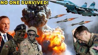NO ONE SURVIVED Russian Missiles Wiped Out A Large BASE of US and Polish Mercenaries In KUPYANSK