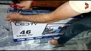 China Smart LED TV 43 Unboxing  Wisdom Share Smart LED TV Unboxing