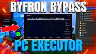 NEW PC Roblox Byfron Bypass  EXECUTOR FOR PC WORKING