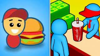 Eatventure  Burger Please - ALL LEVELS iOSAndroid Gameplay