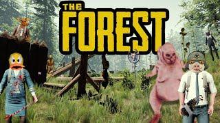 SURVIVING 100 DAYS IN THE FOREST - Day 77