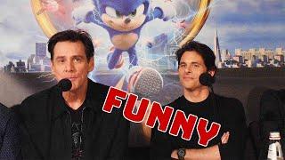 Sonic the Hedgehogs Jim Carrey James Marsden Ben Schwartz Answer Kids Questions