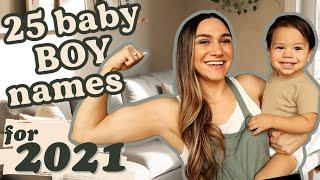 25 Strong + Handsome Baby Boy Names we LOVED + ALMOST Used  Baby Boy Names for 2021