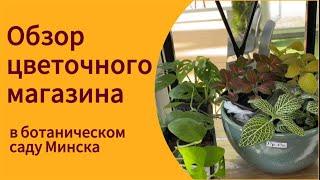 ОБЗОР ЦВЕТОЧНОГО МАГАЗИНА в ботаническом саду Минска