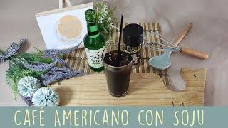 Soju y Café Americano