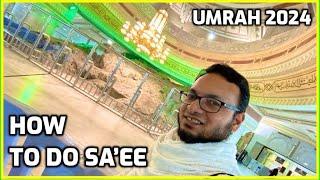 Ep.29 Men RUN here Women Don’t How family stays together? SA’EE Safa Marwa Sai Dua Umrah Hajj 2024