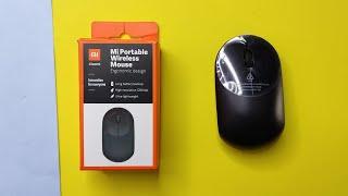 Mi Portable Wireless Mouse Unboxing And Review  Mi Mouse