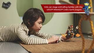 LEGO NINJAGO Coles Earth Dragon EVO Ninja 71782