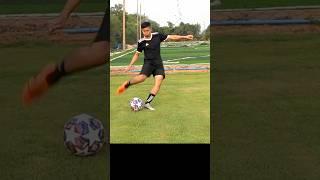 How to ping or long pass technique #football #skony7 #tutorial