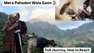 Finally Gaon Aa gyi  Village Life Of Himachal Pradesh  City Girl In Village  Gaon ki ladki