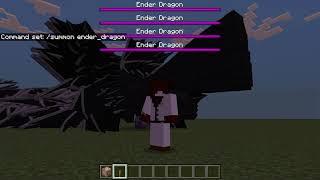 Minecraft Tutorial How To Summon An Ender Dragon With CommandsCommand Blocks