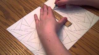 Drawing Triangles With Pencil ASMR