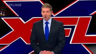 WWEs Vince McMahon announces he will relaunch XFL in 2020 Press Conference  ESPN