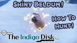 Indigo Disk FULL ODDS Shiny Beldum How to Hunt it - Pokemon Scarlet and Violet DLC