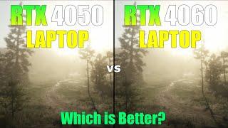 RTX 4050 vs RTX 4060 - Test in 8 Games in 2024 - Which Laptop is Better?