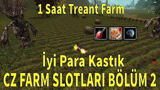 Knight Online Güncel Cz Farm Slotları Bölüm 2  1 Saat Treant Farm  Okçu Para Kasma