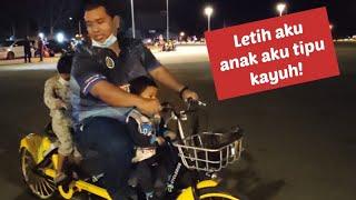 Kekok Aku Main Basikal Panjang Kat Kuala Pilah
