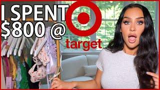 I SPENT $800 @ TARGET.. Shop With Me