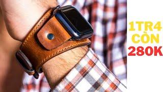 Hàng Độc Bộ dây da đồng hồ cho Apple Watch thiết kế khác biệt giá siêu sale 0866000477